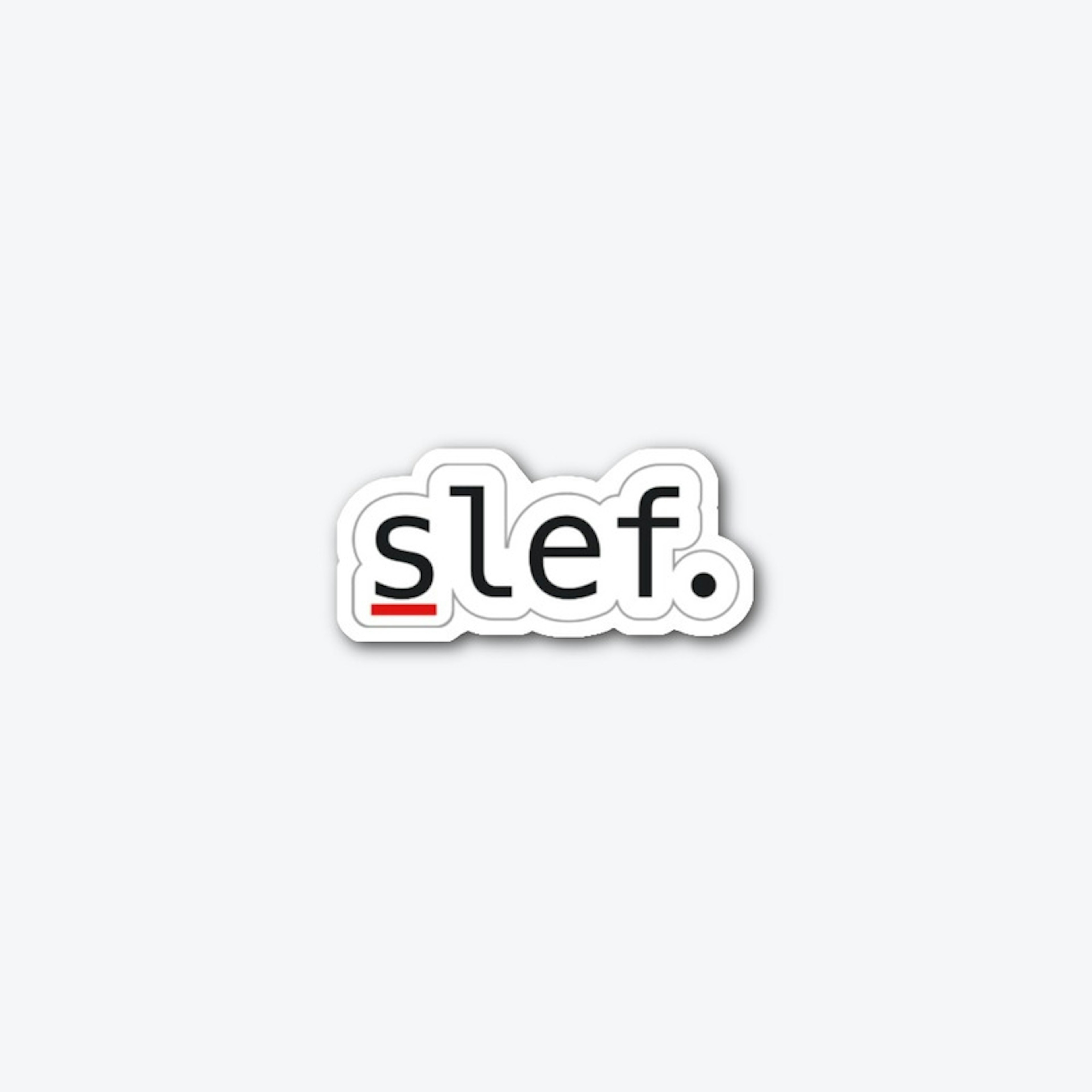 Die-cut Logo Sticker - Light Mode, Small
